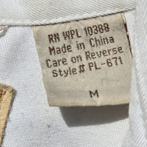 SCULLY WOMEN'S ROSE EMBROIDERED White/Black WESTERN SHIRT M - Picture 6 of 11